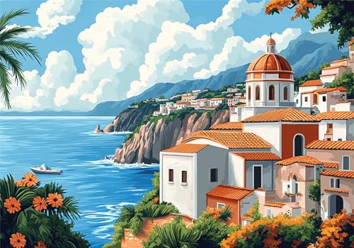 Puzzle 2000 Teile Erwachsene Am Meer 100x70cm,2000pcs Klassische Puzzles Landschaft Anspruchsvoll Jigsaw Spielzeug Puzzlespiel Impossible Holzpuzzle Geeignet für alle Altersgruppen Geschenk P-848 Puzzle 2000 Teile Erwachsene Am Meer 100x70cm,2000pcs Klassische Puzzles Landschaft Anspruchsvoll Jigsaw Spielzeug Puzzlespiel Impossible Holzpuzzle Geeignet für alle Altersgruppen Geschenk P-848 von Dnnufagg