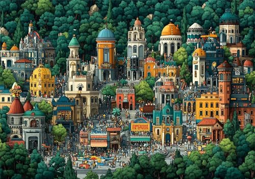 Puzzle 2000 Teile Erwachsene Architektur 100x70cm,2000pcs Klassische Puzzles Landschaft Anspruchsvoll Jigsaw Spielzeug Puzzlespiel Impossible Holzpuzzle Geeignet für alle Altersgruppen Geschenk P-472 Puzzle 2000 Teile Erwachsene Architektur 100x70cm,2000pcs Klassische Puzzles Landschaft Anspruchsvoll Jigsaw Spielzeug Puzzlespiel Impossible Holzpuzzle Geeignet für alle Altersgruppen Geschenk P-472 von Dnnufagg
