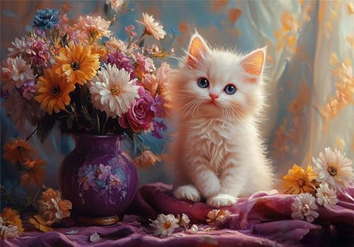 Puzzle 2000 Teile Erwachsene Blume 100x70cm,2000pcs Klassische Puzzles Katze Anspruchsvoll Jigsaw Spielzeug Puzzlespiel Lernspiel Impossible Holzpuzzle Geeignet für alle Altersgruppen Geschenk P-39 Puzzle 2000 Teile Erwachsene Blume 100x70cm,2000pcs Klassische Puzzles Katze Anspruchsvoll Jigsaw Spielzeug Puzzlespiel Lernspiel Impossible Holzpuzzle Geeignet für alle Altersgruppen Geschenk P-39 von Dnnufagg