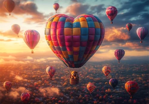 Puzzle 2000 Teile Erwachsene Karikatur 100x70cm,2000pcs Klassische Puzzles Heißluftballon Anspruchsvoll Jigsaw Spielzeug Puzzlespiel Impossible Holzpuzzle Geeignet für alle Altersgruppen P-152 Puzzle 2000 Teile Erwachsene Karikatur 100x70cm,2000pcs Klassische Puzzles Heißluftballon Anspruchsvoll Jigsaw Spielzeug Puzzlespiel Impossible Holzpuzzle Geeignet für alle Altersgruppen P-152 von Dnnufagg