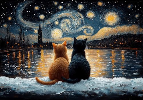 Puzzle 2000 Teile Erwachsene Katze 100x70cm,2000pcs Klassische Puzzles Abstrakt Anspruchsvoll Jigsaw Spielzeug Puzzlespiel Impossible Holzpuzzle Geeignet für Kinder ab 14 Jahren Geschenk P-979 Puzzle 2000 Teile Erwachsene Katze 100x70cm,2000pcs Klassische Puzzles Abstrakt Anspruchsvoll Jigsaw Spielzeug Puzzlespiel Impossible Holzpuzzle Geeignet für Kinder ab 14 Jahren Geschenk P-979 von Dnnufagg