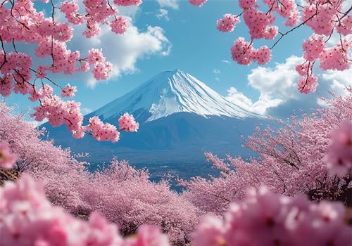 Puzzle 2000 Teile Erwachsene Kirschblüten 100x70cm,2000pcs Klassische Puzzles Vulkan Fuji Anspruchsvoll Jigsaw Spielzeug Puzzlespiel Impossible Holzpuzzle Geeignet für alle Altersgruppen P-417 Puzzle 2000 Teile Erwachsene Kirschblüten 100x70cm,2000pcs Klassische Puzzles Vulkan Fuji Anspruchsvoll Jigsaw Spielzeug Puzzlespiel Impossible Holzpuzzle Geeignet für alle Altersgruppen P-417 von Dnnufagg