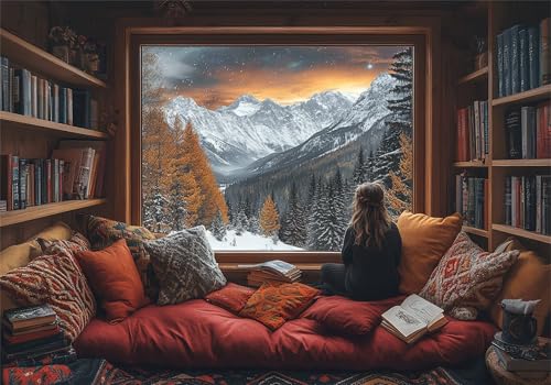 Puzzle 2000 Teile Erwachsene Landschaft 100x70cm,2000pcs Klassische Puzzles Buch Anspruchsvoll Jigsaw Spielzeug Puzzlespiel Impossible Holzpuzzle Geeignet für alle Altersgruppen Geschenk P-343 Puzzle 2000 Teile Erwachsene Landschaft 100x70cm,2000pcs Klassische Puzzles Buch Anspruchsvoll Jigsaw Spielzeug Puzzlespiel Impossible Holzpuzzle Geeignet für alle Altersgruppen Geschenk P-343 von Dnnufagg