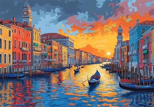 Puzzle 2000 Teile Erwachsene Seefahrt 100x70cm,2000pcs Klassische Puzzles Stadt Anspruchsvoll Jigsaw Spielzeug Puzzlespiel Impossible Holzpuzzle Geeignet für Kinder ab 14 Jahren Geschenk P-476 von Dnnufagg