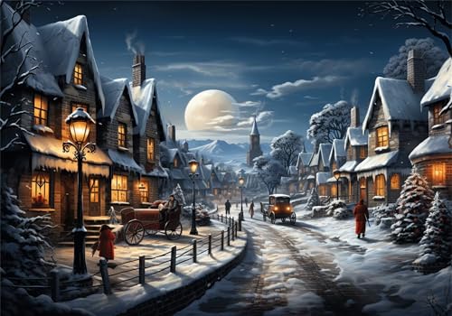 Puzzle 2000 Teile Erwachsene Winter 100x70cm,2000pcs Klassische Puzzles Straße Anspruchsvoll Jigsaw Spielzeug Puzzlespiel Lernspiel Impossible Holzpuzzle Geeignet für alle Altersgruppen Geschenk P-443 Puzzle 2000 Teile Erwachsene Winter 100x70cm,2000pcs Klassische Puzzles Straße Anspruchsvoll Jigsaw Spielzeug Puzzlespiel Lernspiel Impossible Holzpuzzle Geeignet für alle Altersgruppen Geschenk P-443 von Dnnufagg