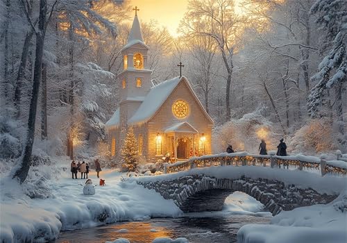 Puzzle 2000 Teile Erwachsene Winter 100x70cm,2000pcs Klassische Puzzles Wald Anspruchsvoll Jigsaw Spielzeug Puzzlespiel Lernspiel Impossible Holzpuzzle Geeignet für alle Altersgruppen Geschenk P-279 von Dnnufagg