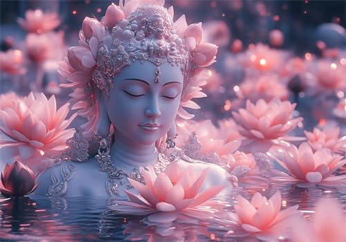 Puzzle 2000 Teile Erwachsene Zen 100x70cm,2000pcs Klassische Puzzles Lotus Anspruchsvoll Jigsaw Spielzeug Puzzlespiel Lernspiel Impossible Holzpuzzle Geeignet für alle Altersgruppen Geschenk P-53 von Dnnufagg