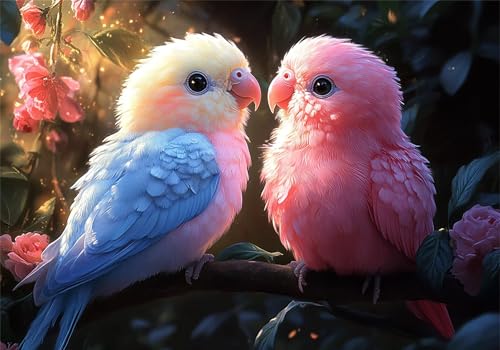 Puzzle 300 Teile Erwachsene Farbe 40x28cm,300pcs Klassische Puzzles Tier Anspruchsvoll Jigsaw Spielzeug Puzzlespiel Lernspiel Impossible Holzpuzzle Geeignet für alle Altersgruppen Geschenk P-204 von Dnnufagg