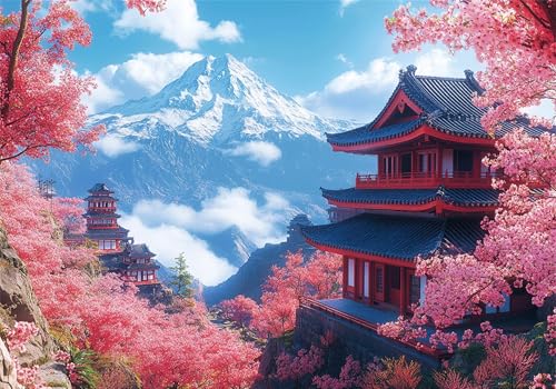 Puzzle 300 Teile Erwachsene Kirschblüten 40x28cm,300pcs Klassische Puzzles Berg Anspruchsvoll Jigsaw Spielzeug Puzzlespiel Impossible Holzpuzzle Geeignet für Kinder ab 14 Jahren Geschenk P-963 Puzzle 300 Teile Erwachsene Kirschblüten 40x28cm,300pcs Klassische Puzzles Berg Anspruchsvoll Jigsaw Spielzeug Puzzlespiel Impossible Holzpuzzle Geeignet für Kinder ab 14 Jahren Geschenk P-963 von Dnnufagg