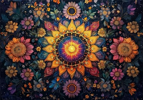 Puzzle 300 Teile Erwachsene Mandala 40x28cm,300pcs Klassische Puzzles Blume Anspruchsvoll Jigsaw Spielzeug Puzzlespiel Lernspiel Impossible Holzpuzzle Geeignet für alle Altersgruppen Geschenk P-940 Puzzle 300 Teile Erwachsene Mandala 40x28cm,300pcs Klassische Puzzles Blume Anspruchsvoll Jigsaw Spielzeug Puzzlespiel Lernspiel Impossible Holzpuzzle Geeignet für alle Altersgruppen Geschenk P-940 von Dnnufagg