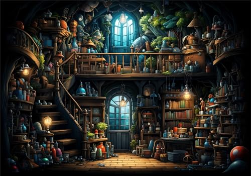 Puzzle 300 Teile Erwachsene Traum 40x28cm,300pcs Klassische Puzzles Bibliothek Anspruchsvoll Jigsaw Spielzeug Puzzlespiel Lernspiel Impossible Holzpuzzle Geeignet für alle Altersgruppen Geschenk P-295 Puzzle 300 Teile Erwachsene Traum 40x28cm,300pcs Klassische Puzzles Bibliothek Anspruchsvoll Jigsaw Spielzeug Puzzlespiel Lernspiel Impossible Holzpuzzle Geeignet für alle Altersgruppen Geschenk P-295 von Dnnufagg