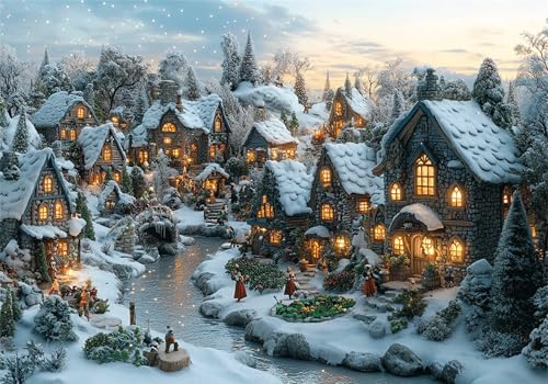 Puzzle 300 Teile Erwachsene Winter 40x28cm,300pcs Klassische Puzzles Landschaft Anspruchsvoll Jigsaw Spielzeug Puzzlespiel Impossible Holzpuzzle Geeignet für Kinder ab 14 Jahren Geschenk P-990 Puzzle 300 Teile Erwachsene Winter 40x28cm,300pcs Klassische Puzzles Landschaft Anspruchsvoll Jigsaw Spielzeug Puzzlespiel Impossible Holzpuzzle Geeignet für Kinder ab 14 Jahren Geschenk P-990 von Dnnufagg