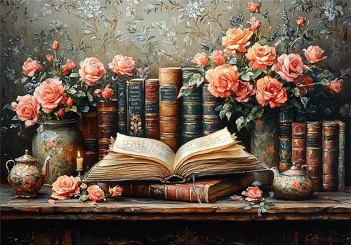 Puzzle 4000 Teile Erwachsene Blume 141x87cm,4000pcs Klassische Puzzles Buch Anspruchsvoll Jigsaw Spielzeug Puzzlespiel Lernspiel Impossible Holzpuzzle Geeignet für alle Altersgruppen Geschenk P-542 Puzzle 4000 Teile Erwachsene Blume 141x87cm,4000pcs Klassische Puzzles Buch Anspruchsvoll Jigsaw Spielzeug Puzzlespiel Lernspiel Impossible Holzpuzzle Geeignet für alle Altersgruppen Geschenk P-542 von Dnnufagg