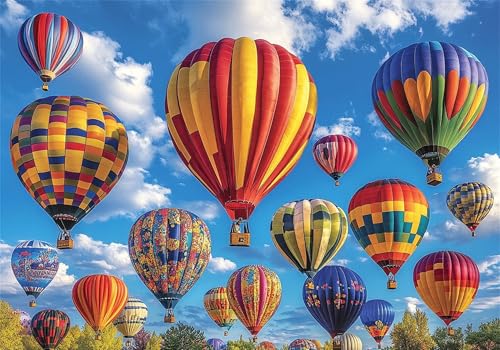 Puzzle 4000 Teile Erwachsene Farbe 141x87cm,4000pcs Klassische Puzzles Heißluftballon Anspruchsvoll Jigsaw Spielzeug Puzzlespiel Impossible Holzpuzzle Geeignet für alle Altersgruppen Geschenk P-493 Puzzle 4000 Teile Erwachsene Farbe 141x87cm,4000pcs Klassische Puzzles Heißluftballon Anspruchsvoll Jigsaw Spielzeug Puzzlespiel Impossible Holzpuzzle Geeignet für alle Altersgruppen Geschenk P-493 von Dnnufagg