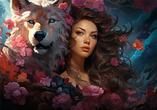 Puzzle 4000 Teile Erwachsene Frau 141x87cm,4000pcs Klassische Puzzles Tier Anspruchsvoll Jigsaw Spielzeug Puzzlespiel Lernspiel Impossible Holzpuzzle Geeignet für alle Altersgruppen Geschenk P-290 Puzzle 4000 Teile Erwachsene Frau 141x87cm,4000pcs Klassische Puzzles Tier Anspruchsvoll Jigsaw Spielzeug Puzzlespiel Lernspiel Impossible Holzpuzzle Geeignet für alle Altersgruppen Geschenk P-290 von Dnnufagg