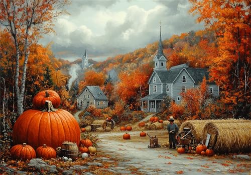 Puzzle 4000 Teile Erwachsene Kürbis 141x87cm,4000pcs Klassische Puzzles Herbst Anspruchsvoll Jigsaw Spielzeug Puzzlespiel Lernspiel Impossible Holzpuzzle Geeignet für alle Altersgruppen Geschenk P-506 Puzzle 4000 Teile Erwachsene Kürbis 141x87cm,4000pcs Klassische Puzzles Herbst Anspruchsvoll Jigsaw Spielzeug Puzzlespiel Lernspiel Impossible Holzpuzzle Geeignet für alle Altersgruppen Geschenk P-506 von Dnnufagg