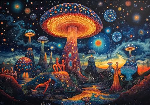 Puzzle 4000 Teile Erwachsene Pilz 141x87cm,4000pcs Klassische Puzzles Bunt Anspruchsvoll Jigsaw Spielzeug Puzzlespiel Lernspiel Impossible Holzpuzzle Geeignet für alle Altersgruppen Geschenk P-434 Puzzle 4000 Teile Erwachsene Pilz 141x87cm,4000pcs Klassische Puzzles Bunt Anspruchsvoll Jigsaw Spielzeug Puzzlespiel Lernspiel Impossible Holzpuzzle Geeignet für alle Altersgruppen Geschenk P-434 von Dnnufagg