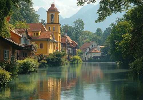 Puzzle 4000 Teile Erwachsene See 141x87cm,4000pcs Klassische Puzzles Landschaft Anspruchsvoll Jigsaw Spielzeug Puzzlespiel Impossible Holzpuzzle Geeignet für Kinder ab 14 Jahren Geschenk P-589 Puzzle 4000 Teile Erwachsene See 141x87cm,4000pcs Klassische Puzzles Landschaft Anspruchsvoll Jigsaw Spielzeug Puzzlespiel Impossible Holzpuzzle Geeignet für Kinder ab 14 Jahren Geschenk P-589 von Dnnufagg