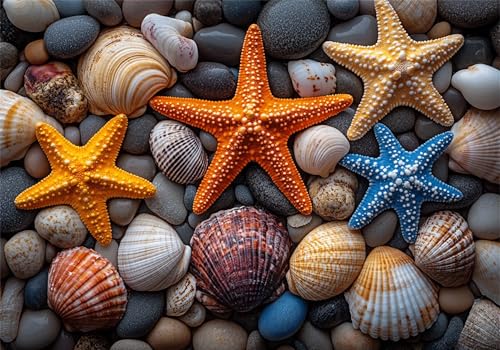 Puzzle 4000 Teile Erwachsene Seestern 141x87cm,4000pcs Klassische Puzzles Stein Anspruchsvoll Jigsaw Spielzeug Puzzlespiel Impossible Holzpuzzle Geeignet für Kinder ab 14 Jahren Geschenk P-320 von Dnnufagg