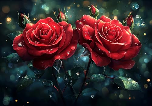 Rot Puzzle 500 Teile Erwachsene Klassische Puzzles Rose Jigsaw Anspruchsvoll Impossible Schwer Pädagogisches Spielzeug Kinder Holzpuzzlem Groß Puzzlespiel Geeignet für alle Altersgruppen P-978 Rot Puzzle 500 Teile Erwachsene Klassische Puzzles Rose Jigsaw Anspruchsvoll Impossible Schwer Pädagogisches Spielzeug Kinder Holzpuzzlem Groß Puzzlespiel Geeignet für alle Altersgruppen P-978 von Dnnufagg