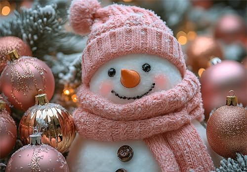 Schneemann Puzzle 500 Teile Erwachsene Klassische Puzzles Winter Jigsaw Anspruchsvoll Impossible Schwer Pädagogisches Spielzeug Kinder Holzpuzzlem Puzzlespiel Geeignet für alle Altersgruppen P-555 von Dnnufagg