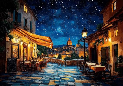 Sternenhimmel Puzzle 500 Teile Erwachsene Klassische Puzzles Licht Jigsaw Anspruchsvoll Impossible Schwer Pädagogisches Spielzeug Kinder Holzpuzzlem Puzzlespiel Geeignet für alle Altersgruppen P-591 von Dnnufagg