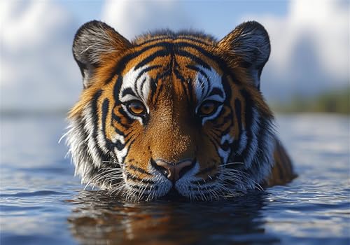 Tiger Puzzle 500 Teile Erwachsene Klassische Puzzles Tier Jigsaw Anspruchsvoll Impossible Schwer Pädagogisches Spielzeug Kinder Holzpuzzlem Groß Puzzlespiel Geeignet für alle Altersgruppen P-949 Tiger Puzzle 500 Teile Erwachsene Klassische Puzzles Tier Jigsaw Anspruchsvoll Impossible Schwer Pädagogisches Spielzeug Kinder Holzpuzzlem Groß Puzzlespiel Geeignet für alle Altersgruppen P-949 von Dnnufagg