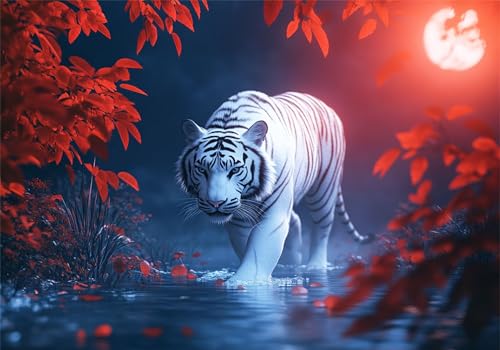 Tiger Puzzle 5000 Teile Erwachsene Klassische Puzzles Mond Jigsaw Anspruchsvoll Impossible Schwer Pädagogisches Spielzeug Kinder Holzpuzzlem Groß Puzzlespiel Geeignet für alle Altersgruppen P-993 Tiger Puzzle 5000 Teile Erwachsene Klassische Puzzles Mond Jigsaw Anspruchsvoll Impossible Schwer Pädagogisches Spielzeug Kinder Holzpuzzlem Groß Puzzlespiel Geeignet für alle Altersgruppen P-993 von Dnnufagg