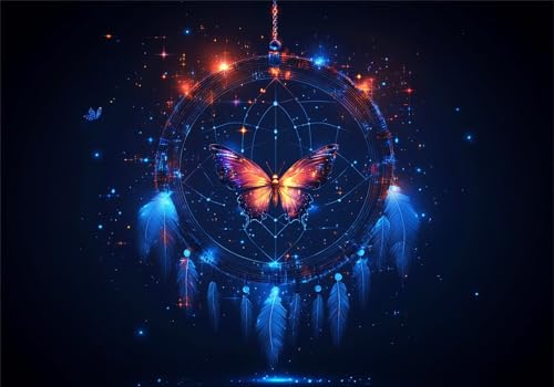 Traumfänger Puzzle 500 Teile Erwachsene Klassische Puzzles Schmetterling Jigsaw Anspruchsvoll Impossible Pädagogisches Spielzeug Kinder Holzpuzzlem Puzzlespiel Geeignet für alle Altersgruppen P-458 von Dnnufagg