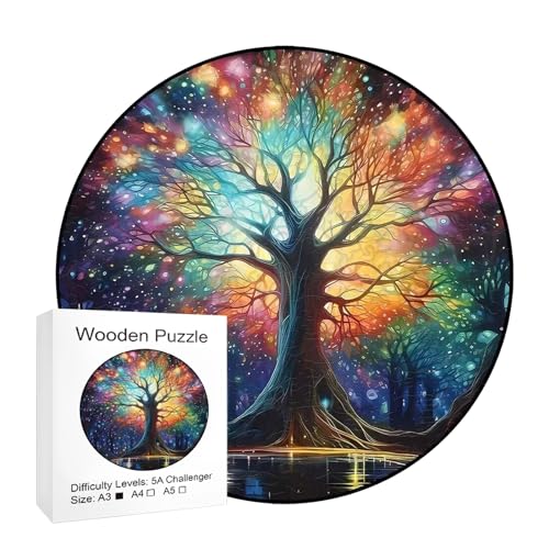 Doafoce Holzpuzzle Erwachsene 176 Teile Baum des Lebens Wooden Puzzle mit Geschenkbox 3D Einzigartiges Holz Puzzle Erwachsen für Teenager und Erwachsene Puzzlespiel (28 × 28cm) Doafoce Holzpuzzle Erwachsene 176 Teile Baum des Lebens Wooden Puzzle mit Geschenkbox 3D Einzigartiges Holz Puzzle Erwachsen für Teenager und Erwachsene Puzzlespiel (28 × 28cm) von Doafoce
