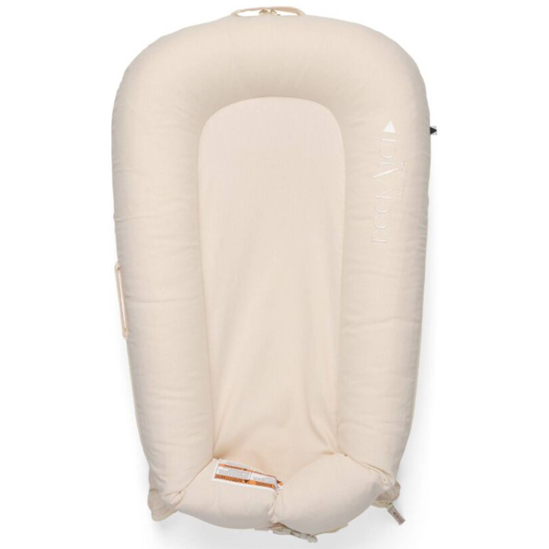 DockATot Deluxe+ Babynest, Sand Chambray DockATot Deluxe+ Babynest, Sand Chambray von DockATot