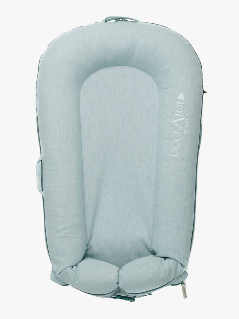 DockATot Deluxe+ Bezug, Marine Chambray von DockATot