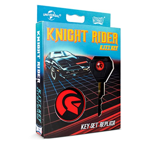 Doctor Collector Supercar Knight Rider, K.I.T.T. Schlüssel, Replik Schlüsselset, offizielle Sammleredition mit Knight Industries Schlüsselanhänger Doctor Collector Supercar Knight Rider, K.I.T.T. Schlüssel, Replik Schlüsselset, offizielle Sammleredition mit Knight Industries Schlüsselanhänger von Doctor Collector