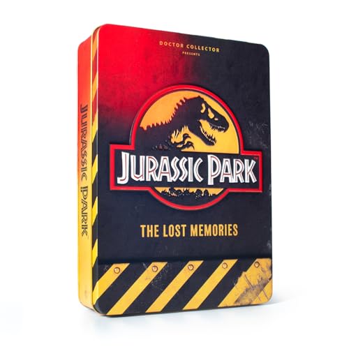 Jurassic Park The Lost Memories Collectible Set Tin Box, offizielle Sammleredition mit exklusiven Accessoires in Metallbox Jurassic Park The Lost Memories Collectible Set Tin Box, offizielle Sammleredition mit exklusiven Accessoires in Metallbox von Doctor Collector