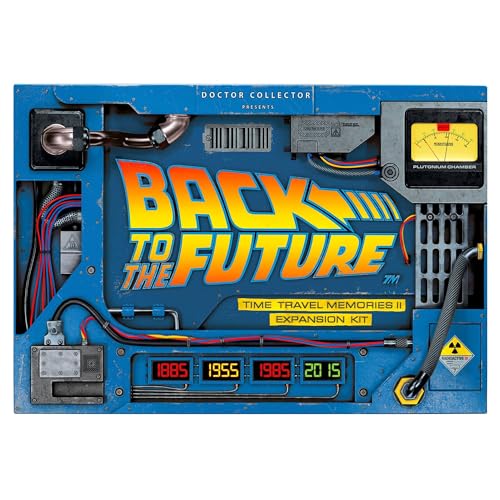 Doctor Collector Zurück in die Zukunft: Time Travel Memories II, das offizielle Erweiterungs-Kit mit Sammleraccessoires in Einer Metallbox von Doctor Collector