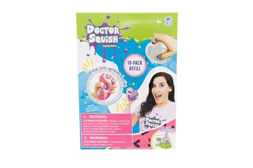 AMO TOYS Doctor Squish - 10 Pack Balloon Refill, Blacks von Doctor Squish
