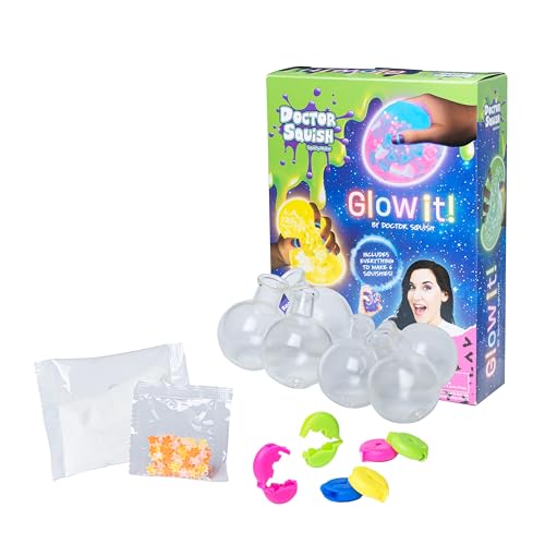 Glow It! by Doctor Squish - Nachfüllpack - 8 Ballons enthalten, grün von Doctor Squish
