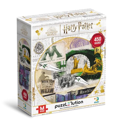 Ministry of Magic and Knockturn Alley Puzzle, 450 Teile, ab 8 Jahren von Dodo Toys