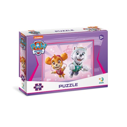 Paw Patrol Kinder-Puzzle, 30 Teile, ab 3 Jahren, Rosa und Violett Paw Patrol Kinder-Puzzle, 30 Teile, ab 3 Jahren, Rosa und Violett von Dodo Toys