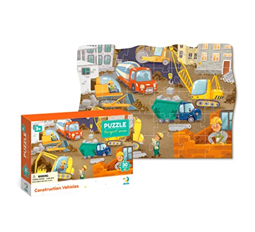 Dodo D300373 Educational Construction Vehicles Puzzle 30 Pieces, Various Dodo D300373 Educational Construction Vehicles Puzzle 30 Pieces, Various von Dodo