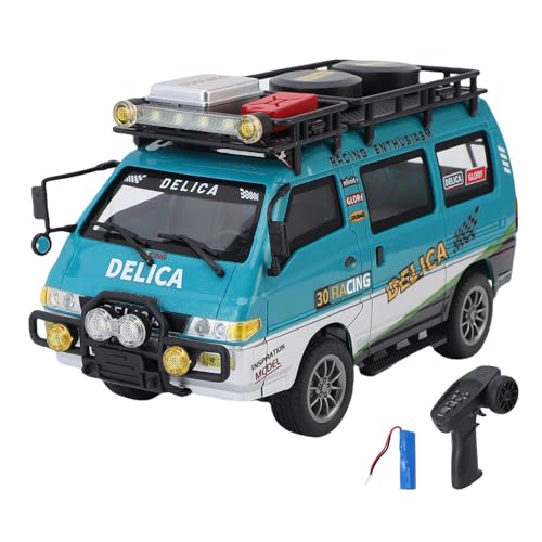 Dodoore Ferngesteuertes Auto, 1:24 2,4G RC Auto mit LED-Scheinwerfern, Dual-Speed-Modus, 50 Minuten Lange Dauer, RC Car Spielzeugauto Geschenke (Grün 1 Batterie) von Dodoore
