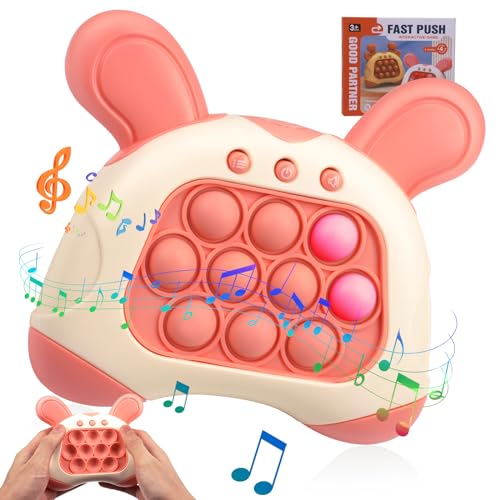 Quick Push Spiel, Pop It Fidget Elektronisches Sensorspiel, Bubble Sensory Squeeze Toys, Squeeze Toys Bubble Sensory Fidget Toy für Erwachsene Kinder Frühe Entwicklung und Konzentrationstraining von DoeDoefong