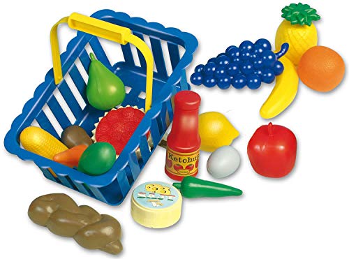 Dohany Kinder Supermarkt Einkaufskorb m. Spiellebensmittel 18-TLG. Kaufladen +3J Dohany Kinder Supermarkt Einkaufskorb m. Spiellebensmittel 18-TLG. Kaufladen +3J von Dohany