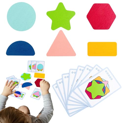 Doiyislem Farbform Match -Spielzeug, Geometrie -Matching -Spiel - Passendes Labyrinth für Fähigkeiten Lernen Farberkennung,Vorschulssorter, unterhaltsame Glatte Geometrie -Sorting -Stapelspielzeug Doiyislem Farbform Match -Spielzeug, Geometrie -Matching -Spiel - Passendes Labyrinth für Fähigkeiten Lernen Farberkennung,Vorschulssorter, unterhaltsame Glatte Geometrie -Sorting -Stapelspielzeug von Doiyislem