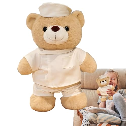 Doiyislem Krankenpflege Kuscheltier,Niedlicher Bär Stofftier | Neuheit Geschenkidee Für Kinder Bett Wohnzimmer Büro Schlafzimmer Begleiter Geburtstag Weihnachten Halloween Valentinstag Doiyislem Krankenpflege Kuscheltier,Niedlicher Bär Stofftier | Neuheit Geschenkidee Für Kinder Bett Wohnzimmer Büro Schlafzimmer Begleiter Geburtstag Weihnachten Halloween Valentinstag von Doiyislem