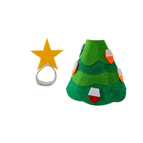 Doiyislem Mini Tier Outfit,18 Cm Weihnachten Schreibtischfigur Kostüm Zubehör | Samt Mini Outfit Kleidung Leichtgewicht Display für Lehrer Schüler und Mitarbeiter | Zuhause Kamin Büro von Doiyislem