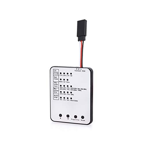 DollaTek RC-Programmkarte Elektronischer Geschwindigkeitsregler-Programmierer für RC Car 25A - 150A ESC DollaTek RC-Programmkarte Elektronischer Geschwindigkeitsregler-Programmierer für RC Car 25A - 150A ESC von DollaTek