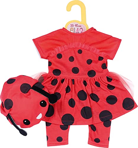 Dolly Moda Marienkäfer Kostüm, 3-teilige Puppenkleidung für 38-46 cm große Puppen, 870921 Zapf Creation Dolly Moda Marienkäfer Kostüm, 3-teilige Puppenkleidung für 38-46 cm große Puppen, 870921 Zapf Creation von Dolly Moda