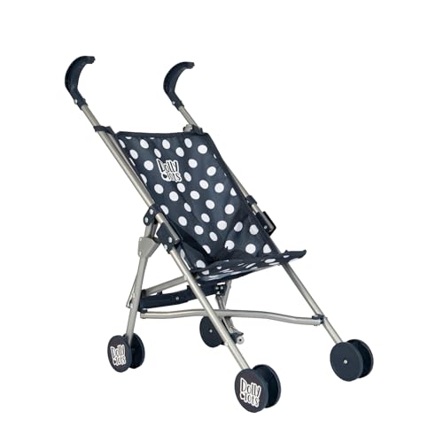 Dolly Tots Puppenbuggy | Spielzeug für Kinder mit Schirm-Faltmechanismus | Baby Puppen-Kinderbuggy für Rollenspiel | Ab 2 Jahren Dolly Tots Puppenbuggy | Spielzeug für Kinder mit Schirm-Faltmechanismus | Baby Puppen-Kinderbuggy für Rollenspiel | Ab 2 Jahren von Dolly Tots