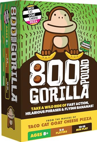 Dolphin Hat Games Gorilla, Familien-Partyspiel, ab 8 Jahren, 2–6 Spieler, 10–15 Minuten Spieldauer von Dolphin Hat Games